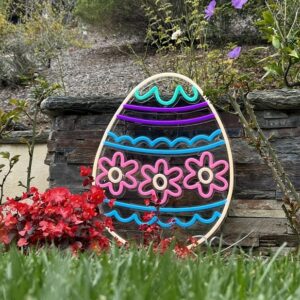 easter egg led neon sign great decoration for Easter
