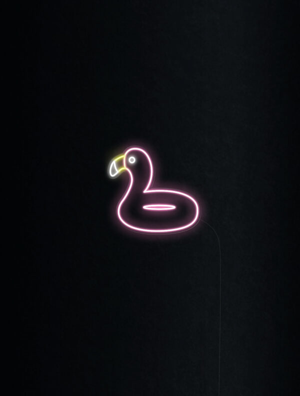 flamingo neon sign pink neon