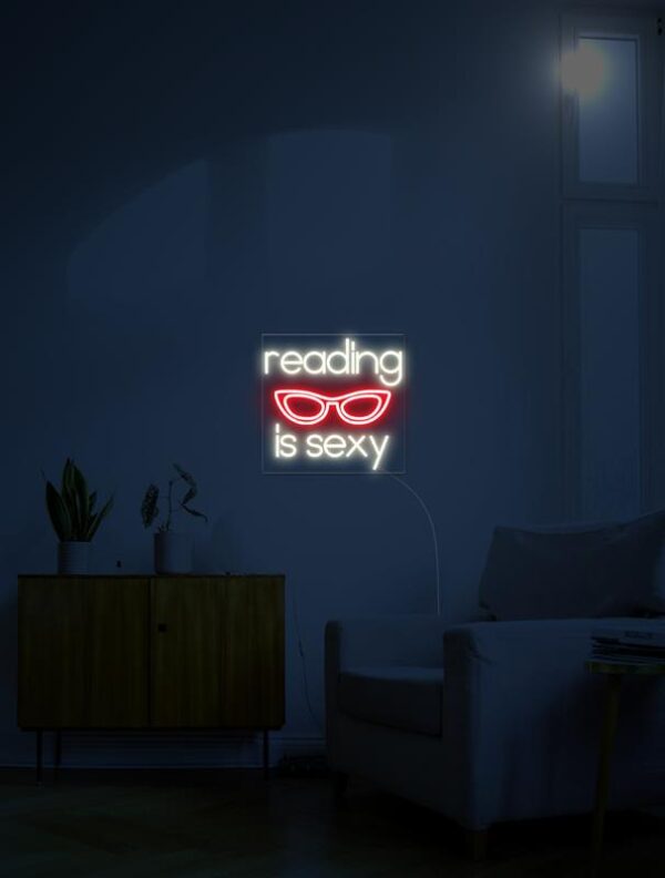 ready is sexy neon light reading corner decor