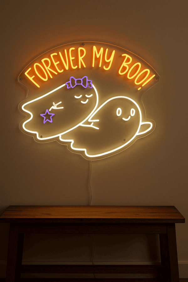 Forever My Boo Neon Sign