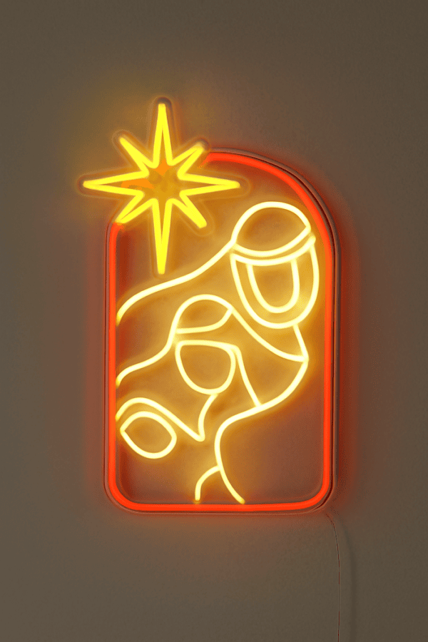 The Star Christmas Neon Sign