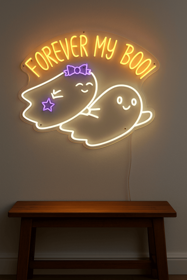 Forever My Boo Neon Sign