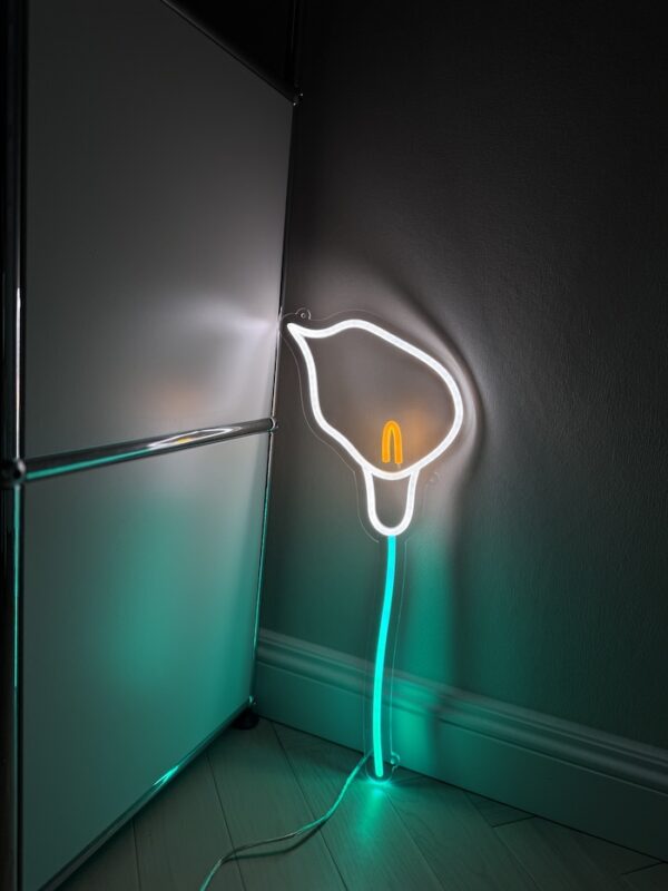 easter tulip neon sign