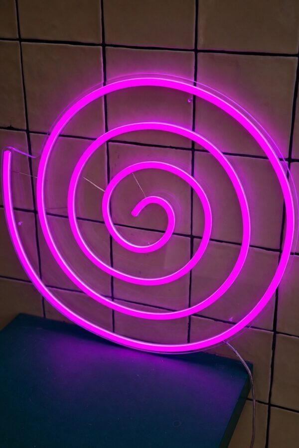 Spiral Circle Abstract neon sign Home Decor Neon Light