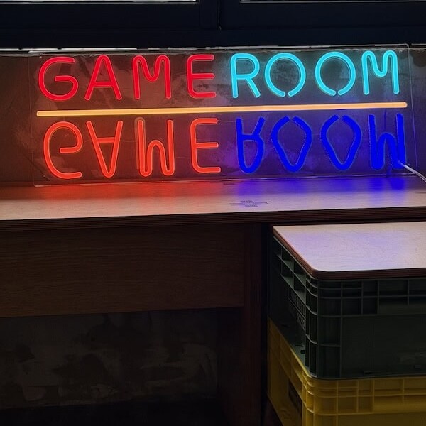 game room neon sign man cave neon light